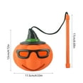 thumbnail image 2 of DAMAI Halloween Pumpkin Lantern,Portable Decoration Singing Pumpkin Lantern,Party Expression Ghost Festival Luminous Portable Lamp Props Sound Props, 2 of 7