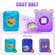 thumbnail image 2 of Funda de silicona Againmore Bitzee Magicals Digital Pet Purple, 2 of 9