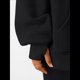 thumbnail image 4 of Sudadera con Capucha de Gran Tamaño con Cuello en V y Abertura para el Pulgar para Mujer, Estilo Y2K, Moda de Otoño. Negro XL, 4 of 8