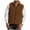 Men Vest#Coffee, variant on Jinhomg Women's Fashion Fleece Vest Cozy Lighweight Sleeveless Teddy Fuzzy Cardigan Jackets Fall Winter Sherpa Warm Vest with Pockets