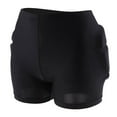 thumbnail image 1 of jinwen Non-Slip Padded Shorts Breathable Hip Butt EVA Protective Short Pants Black XL, 1 of 9