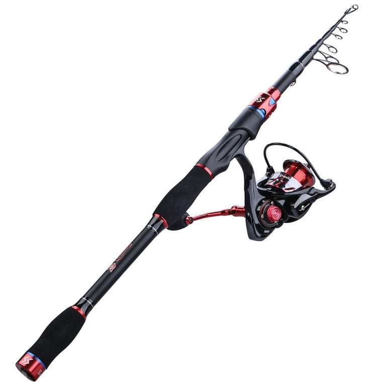 Sougayilang Ice Fishing Rod Reel Combo 66/71cm Carbon Fiber Ice