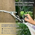 thumbnail image 3 of Hanging Hammock Portable Travel Camping For Outdooor Beach Camping Hiking Butterfly with Elegant Color, 3 of 8