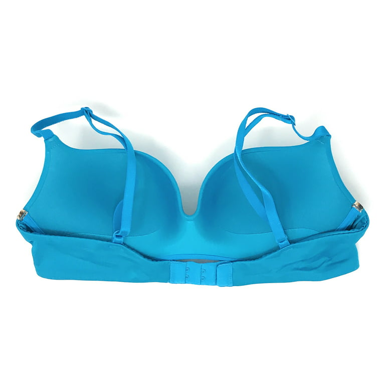PINK - Victoria's Secret PINK loungin' wireless push up bra Blue Size M -  $20 (39% Off Retail) - From pey