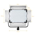 thumbnail image 2 of YONGNUO YN6000 Professional 600 LED Luz de vídeo Temperatura de color regulable, 2 of 8