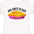 thumbnail image 4 of Inktastic My 1st Pi Day Pink Pie Pan Pun Boys or Girls Long Sleeve Baby Bodysuit, 4 of 5