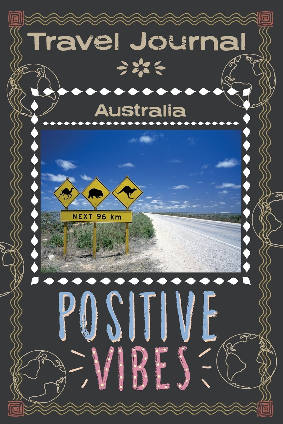 travel journal australia 6 x 9 road trip planner lined journal