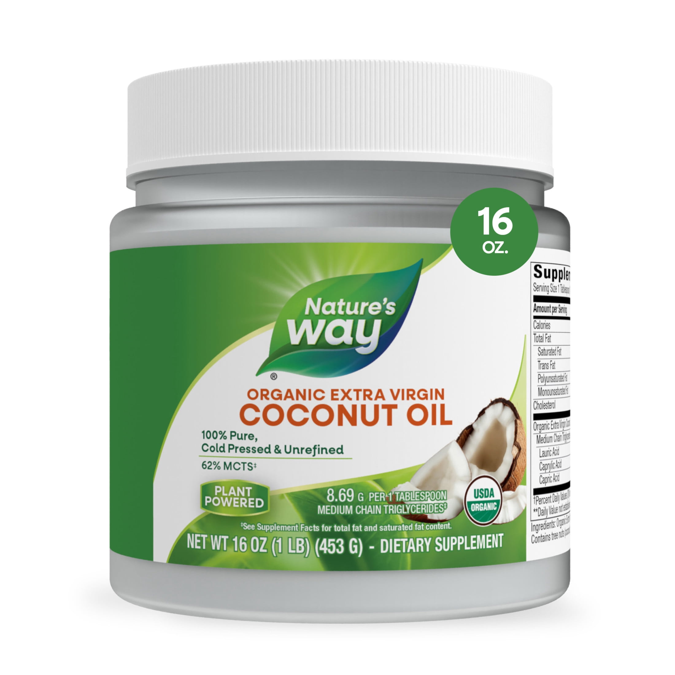 Nature's Way Organic Cold-Pressed Pure Non-GMO Extra Virgin