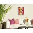 thumbnail image 3 of Hawaii - Northwest Airlines - Flower Leis - Vintage Hawaiian Travel Poster c.1960 - Fine Art Matte Paper Print (Unframed) 24x32in, 3 of 4