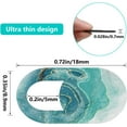 thumbnail image 4 of Hweilai Stone Grain A 6 Pieces Webcam Cover Small Webcam Cover Slim Webcam Cover Thinnest Webcam Protective Shell Suitable For Laptops,Smartphones,Tablets And Other Computers, 4 of 5