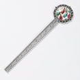 thumbnail image 2 of Bowling Book Marks: Vintage Silver Lace-Edged Bookmark - Gift for Book Lovers and Readers, 2 of 5