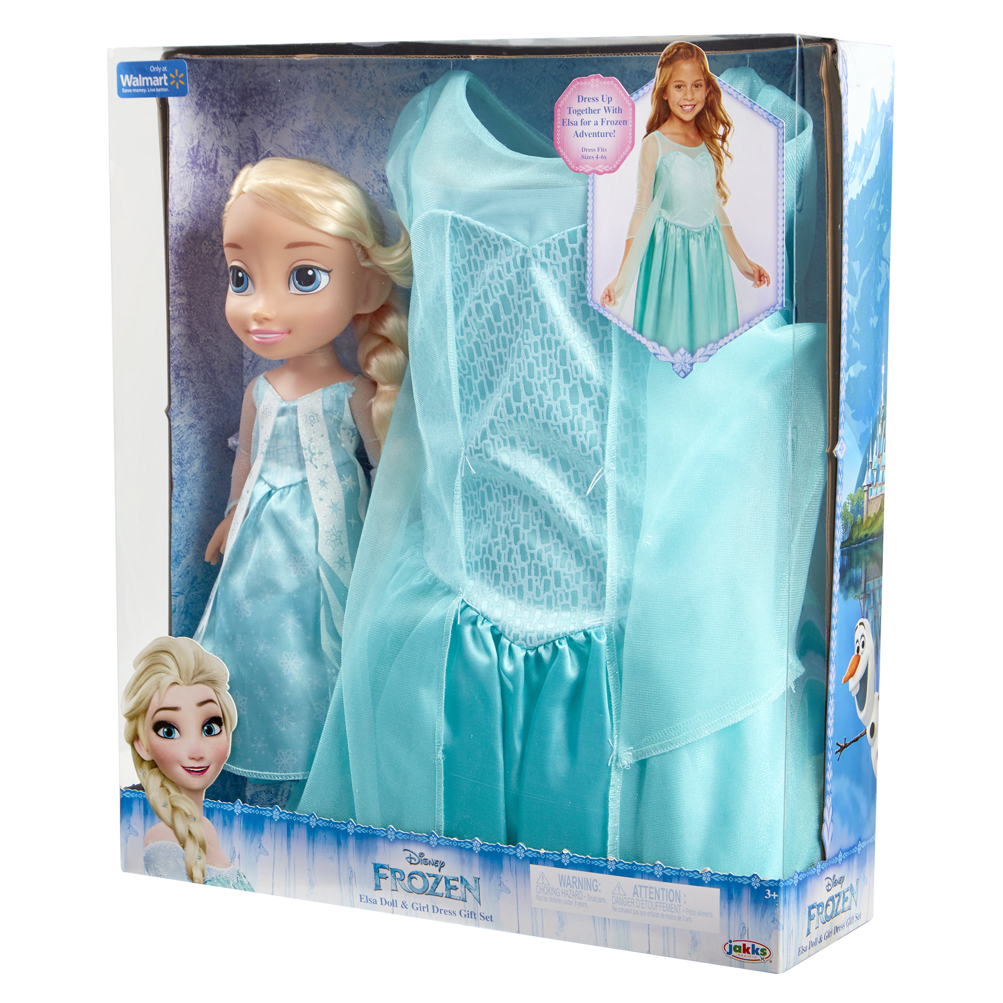 Disney Frozen Elsa Toddler Doll and 