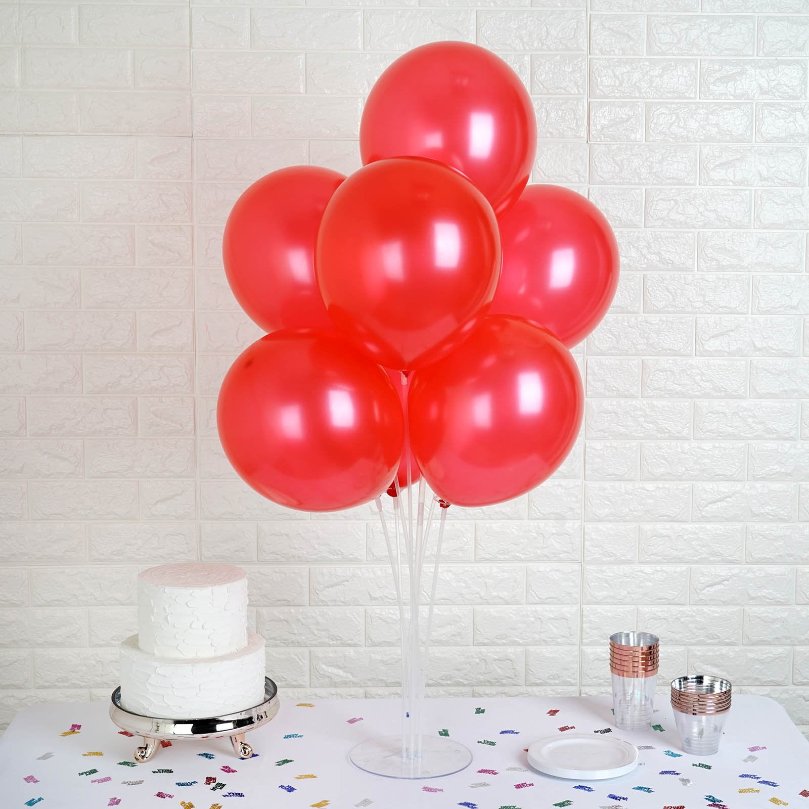 Efavormart 25pcs 12" Metallic Latex Balloons Round Balloons for Wedding