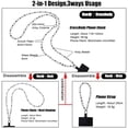 thumbnail image 4 of KOMI Phone Crossbody Chain CellPhone Lanyard,Universal Phone Chain Strap with Tether Patches Compatible with Most Phones, 4 of 5