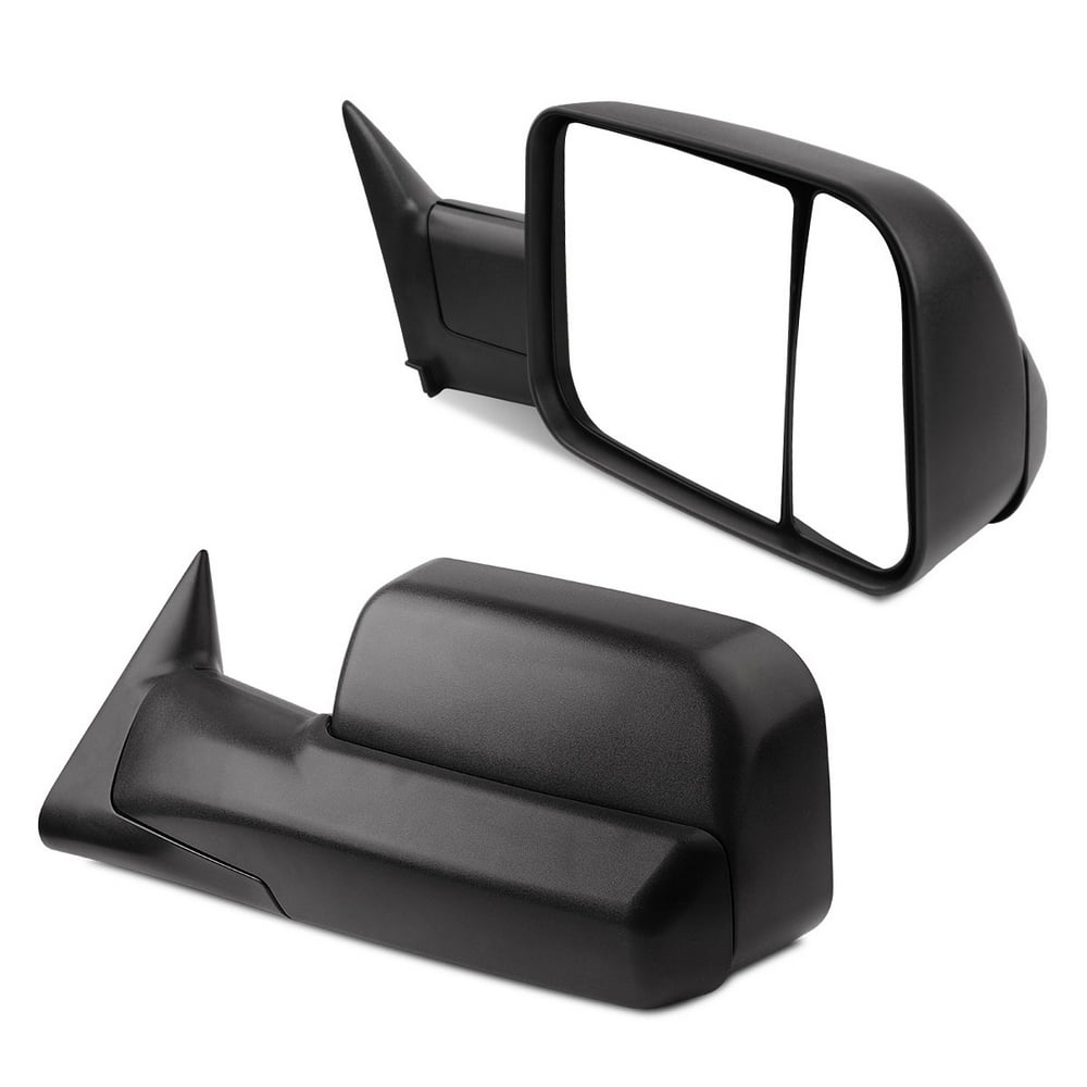 Manual Left & Right Side Tow Mirrors for 1994-2001 Dodge RAM 1500 2500 2001 Dodge Ram 3500 Tow Mirrors