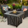 thumbnail image 4 of Endless Summer 30,000 BTU Propane Fire Pit Table with Black Fire Glass, 4 of 7