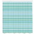 thumbnail image 2 of Ambesonne Geometric Shower Curtain, Sky Like Stripe Pattern, 69"Wx70"L, Soft Blue and Sky Blue, 2 of 4