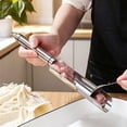 thumbnail image 7 of Stainless Steel Meatball Maker Tube, Manual Meat Portion Dispenser, Handheld Minced Meat Scoop, Home Food Prep Gadget, Non‑Slip Meat Ball Forming Tool, Kitchen Meat Shaper with Auxiliary Spoon, S, 7 of 7