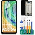 thumbnail image 2 of INCELL for Samsung A53 5G Screen Replacement for Samsung Galaxy A53 5G LCD for SM-A536B, SM-A536U, Digitizer Touch Screen Assembly Repair Part with Frame(NOT AMOLED), 2 of 7
