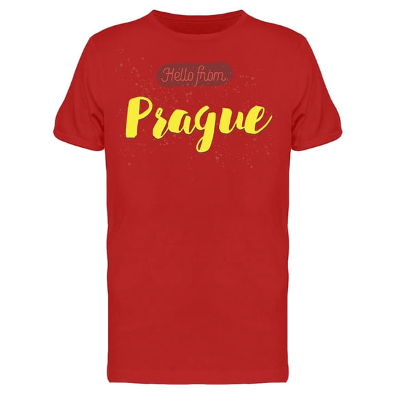 Hello From Prague Tee Men's -Image by Shutterstock