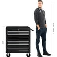 thumbnail image 7 of Juiluna Tool Chest with 7 Drawers, Tool Cart with 7 Organizer Tray Divider Set & Wheels, Rolling Tool Box Organizer for Garage, Workshop, Home Crafts, 7 of 7