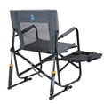 thumbnail image 4 of GCI Outdoor Freestyle Rocker with Side Table Foldable Rocking Camp Chair, Heathered Pewter, 4 of 10