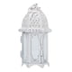thumbnail image 5 of Candelabro marroquí de hierro y vidrio blanco y transparente 2Conjunto Yuarrent, 5 of 6