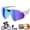 F, variant on 1080P HD Sports Glasses with Camera, Outdoor Activity Recording Glasses, Action Sports for Cycling Hiking(with 32GB TF card)