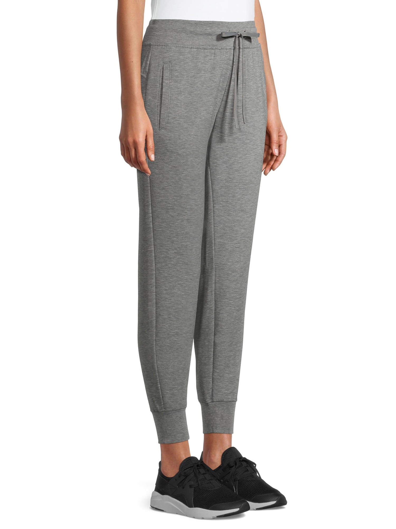  Athletic Works Women's Athleisure Soft Joggers Sweatpants  (Medium Grey Heather, XXL-20) : Clothing, Shoes & Jewelry