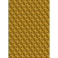 thumbnail image 1 of Ahgly Company Machine Washable Indoor Rectangle Transitional Yellow Area Rugs, 5' x 7', 1 of 7