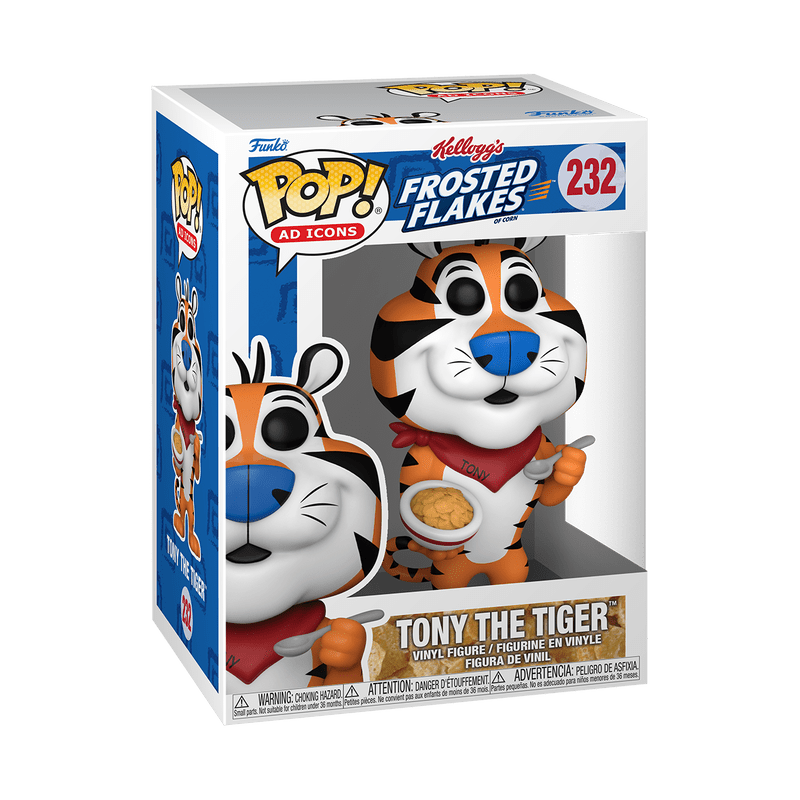 Funko Pop! Ad Icons: Kellogg's - Tony the Tiger (1984) Vinyl Figure