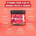 thumbnail image 3 of Gomitas multivitamínicas para niños Llama Naturals, veganas y orgánicas, 3 of 9