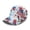 Hibiscus Floral USA, variant on POLERO Palm Tree Print Women's Vintage Baseball Hat, Lightweight Adjustable Sun Cap for Casual & Outdoor