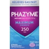 Phazyme Maximum strength gas relief 250 mg softgels, 24 ct