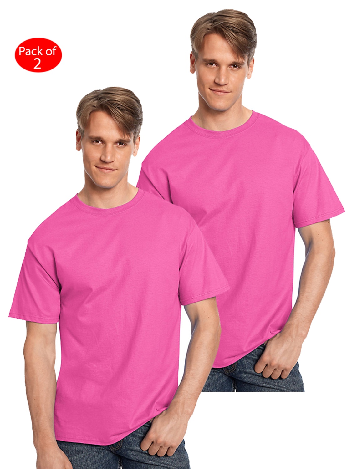 hanes wow pink