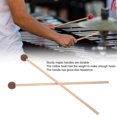 2PCS Bell Mallet Maple Handle Rubber Head Wonderful Sound Quality
