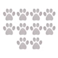 thumbnail image 2 of 10 pegatinas de huellas de perro para bañera, pegatinas de prevención, autoadhesivas, color gris, 2 of 5