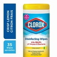 thumbnail image 1 of Clorox® Disinfecting Wipes, Cleans and Sanitizes, Lemon Fresh, 35 Count, Use on multiple surfaces*, 1 of 5