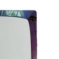 thumbnail image 2 of Landscape Fitted Sheet, Brooklyn Bridge Pedestrian Walkway Before Sunrise American Landmark Picture, Soft Decorative Fabric Bedding, Twin XL Size, Purple Brown, by Ambesonne, 2 of 2