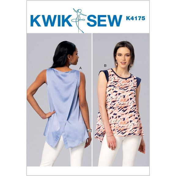 Misses' Sleeveless Or Cap Sleeve Tulip-Back Tops, Xs, S, M-L-Xl