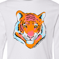 thumbnail image 4 of Inktastic Tiger Head Long Sleeve Youth T-Shirt, 4 of 5