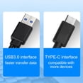 thumbnail image 3 of Methold Reproductor de DVD externo USB3.0 5Gbps Grabador de unidad de lectura y escritura Oficina de viaje Grabadora de DVD-RW Puertos duales Juegos de teclado y mouse para computadora, 3 of 6