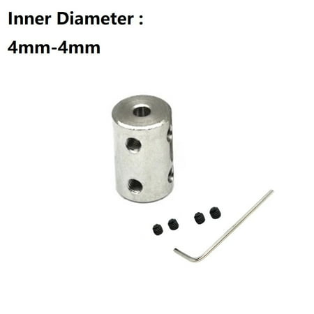 

BAMILL 1set 4mm/5mm/6mm/8mm/10mm Rigid Shaft Coupling Motor Connector Sleeve #45 Steel