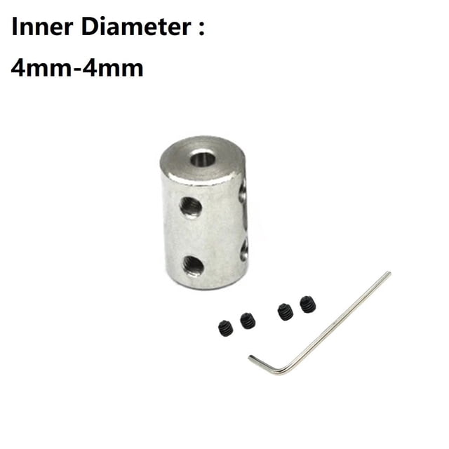 BTOER 1set 4mm/5mm/6mm/8mm/10mm Shaft Coupling Motor Connector Sleeve#45 Steel For Power Tool Accessory In Stock Wholesale
