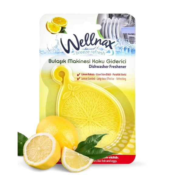Ambientador para lavavajillas con aroma a limón Wellnax Breeze