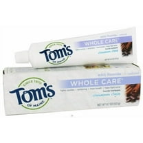 Tom's of Maine Whole Care with Fluoride Natural Toothpaste, Cinnamon-Clove 4.7 oz