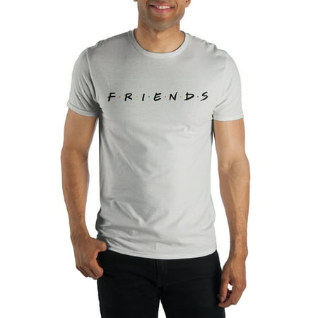 Men's Friends TV Show Classic Logo Short Sleeve Graphic T (Short Lines For Best Friend)