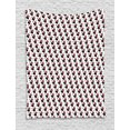 thumbnail image 1 of Guitar Tapestry, Repeating Graphic Electric Guitars in Diagonal Order Rock Music Band Songs, Wall Hanging for Bedroom Living Room Dorm Decor, 60W X 80L Inches, Red Black White, by Ambesonne, 1 of 2