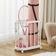 thumbnail image 5 of Large Capacity Dirty Clothes Basket with Wheels, Slim Versatile Laundry Hamper with Sturdy Metal Frame, 5 of 5
