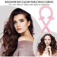 thumbnail image 2 of Rizador Sin Calor para Cabello con bandas de goma blandas, Cinta para Rizar Sin Calor para Dormir, Varilla Para Rizar Sin Calo Herramientas de Peinado para Cabello Largo y Medi-Rosa XianweiShao 9024715010858, 2 of 5